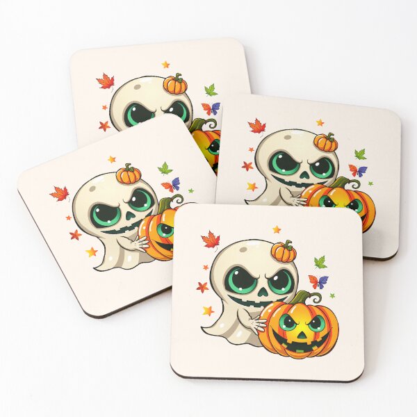 Item preview, The Ghost and the Jack-o'-Lantern designed and sold by Delemore Art.
