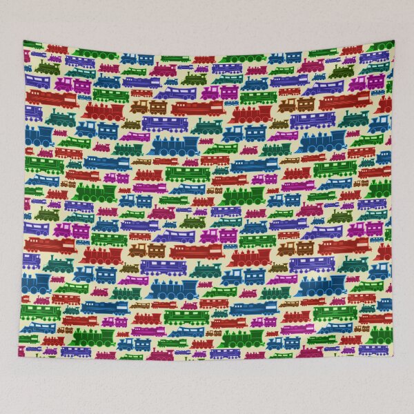 Item preview, Here Comes the Train (yellow) designed and sold by WatershipBound.