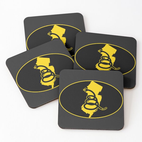 Item preview, NEW JERSEY - Freedom Is The Superpower - Modern Gadsden Snake Flag - Dont Tread On Me design designed and sold by pelagio.
