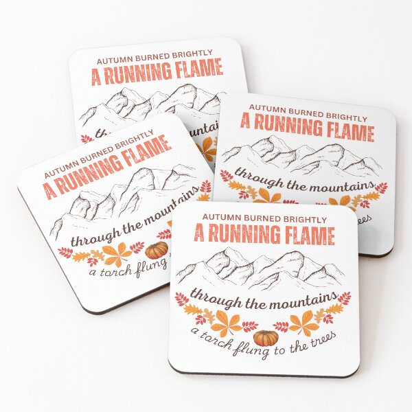 Item preview, Autumn burned brightly, a running flame through the mountains , fall autumn day designed and sold by PROTONEDL.