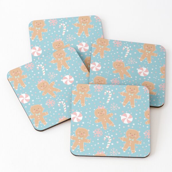Item preview, Gingerbread Candy Pattern designed and sold by HematiteDesign.