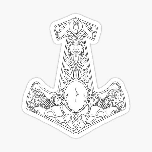 Item preview, Thor and the Mjölnir designed and sold by AlessiaHV.