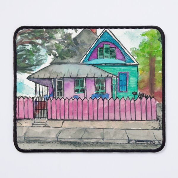 Item preview, Colorful Home Watercolor Painting designed and sold by EasyPrints337.