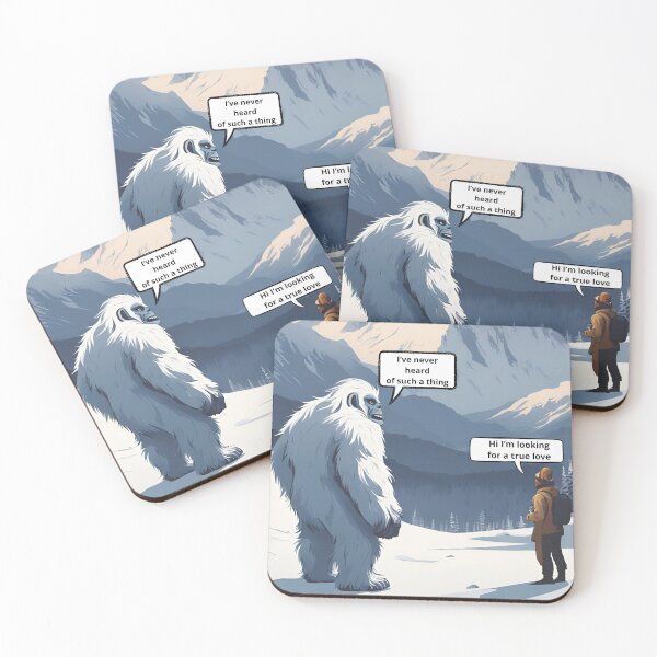 Item preview, True love harder to find than Yeti designed and sold by Stefanrajzer.