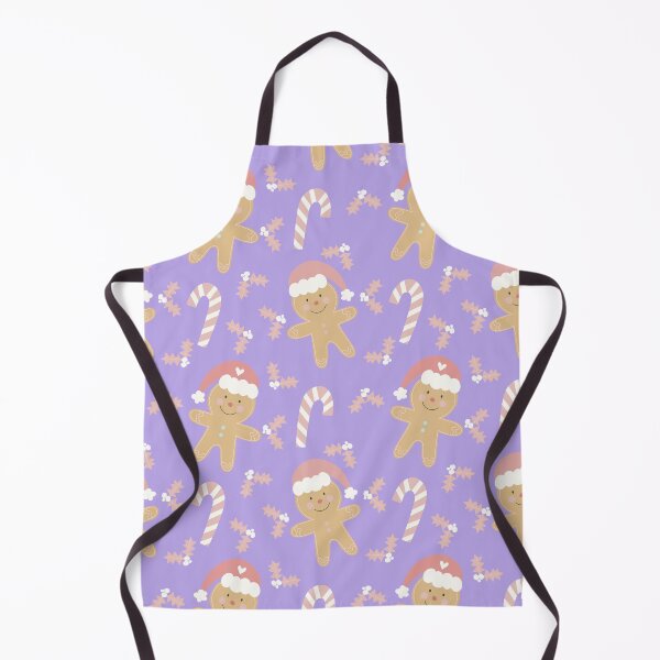 Item preview, Gingerbread And Holly Pattern designed and sold by HematiteDesign.