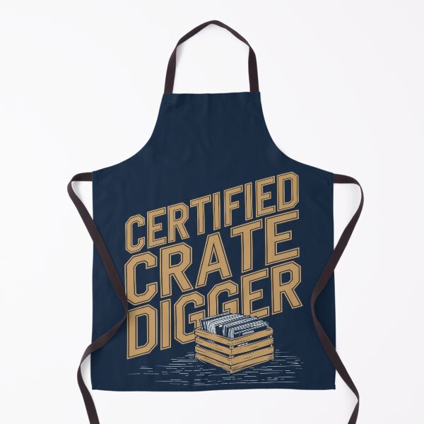 Item preview, "Certified Crate Digger" - funny vinyl lovers and collectors designed and sold by emmjott.