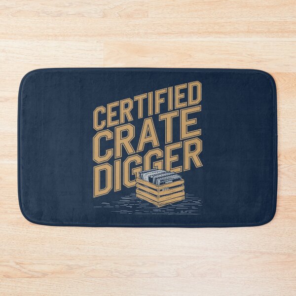 Item preview, "Certified Crate Digger" - funny vinyl lovers and collectors designed and sold by emmjott.