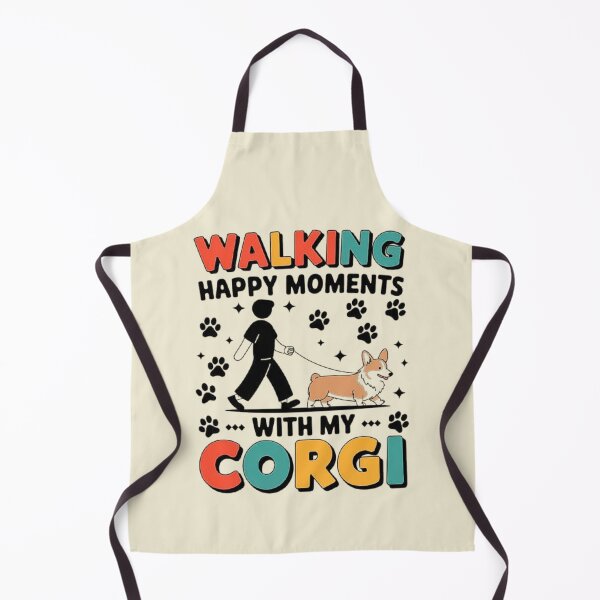 Item preview, Walking Joy with My Corgi - Dog Lover Design designed and sold by love3617.