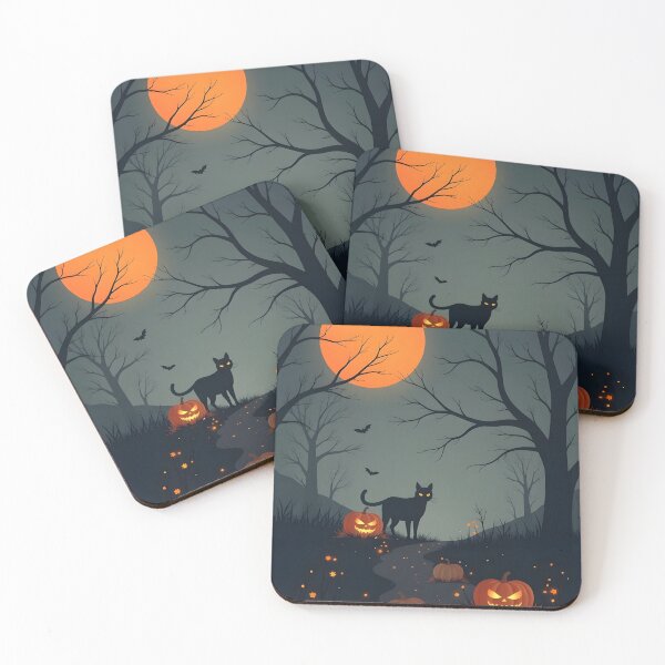 Item preview, Happy Halloween Cat designed and sold by NEOCHRONOS.