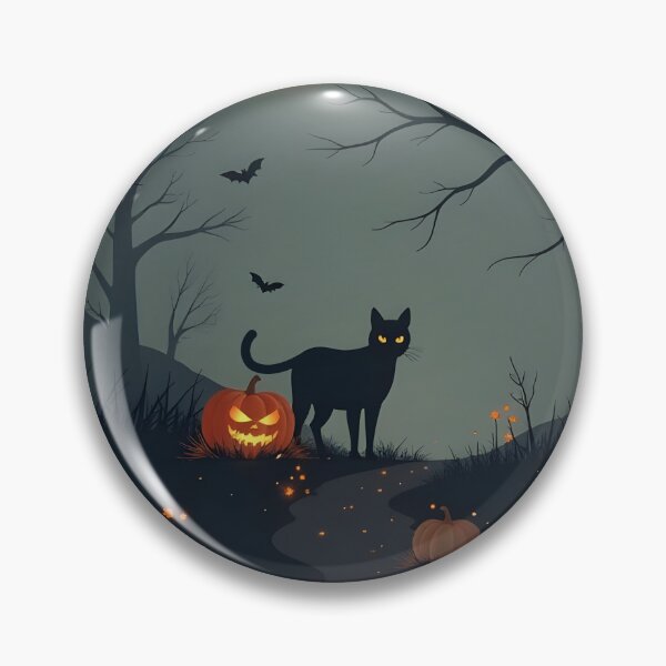 Item preview, Happy Halloween Cat designed and sold by NEOCHRONOS.