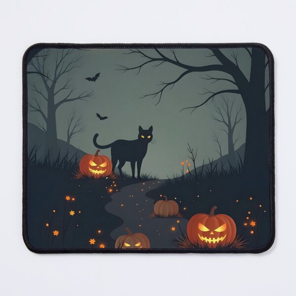 Item preview, Happy Halloween Cat designed and sold by NEOCHRONOS.