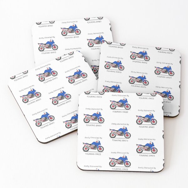 Item preview, Easily Distracted By Touring Bikes T-Shirt designed and sold by SentiMetalExp.