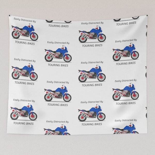 Item preview, Easily Distracted By Touring Bikes T-Shirt designed and sold by SentiMetalExp.