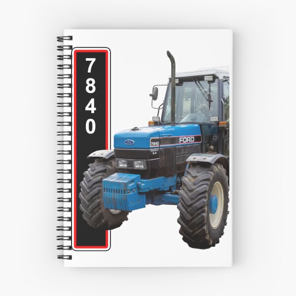 Artikelvorschau, blauer Traktor entworfen und verkauft von Millysuewood.
