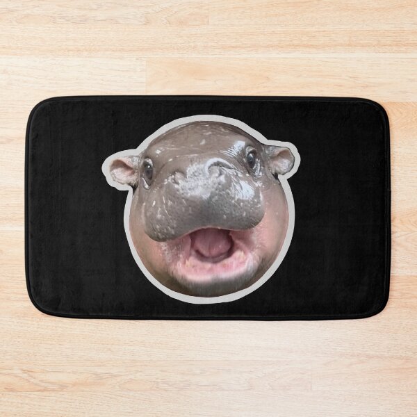 Item preview, Moodeng Baby hippo meme designed and sold by ins1ck.