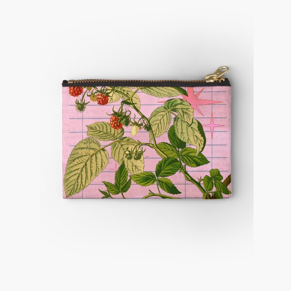 Item preview, Vintage Raspberries with Pink Background designed and sold by bowsbotanicals.