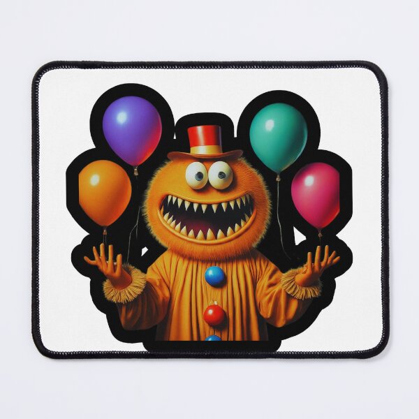 Item preview, Crazy Clown | Funny Halloween | Spooky Halloween | Creepy Clowns designed and sold by FitEnvy.