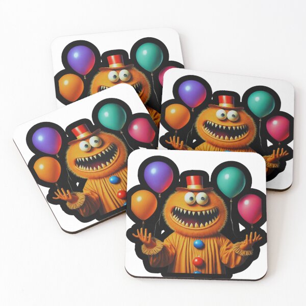 Item preview, Crazy Clown | Funny Halloween | Spooky Halloween | Creepy Clowns designed and sold by FitEnvy.