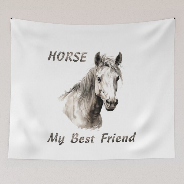 Item preview, Horse My Best Friend designed and sold by TeeTemptation.