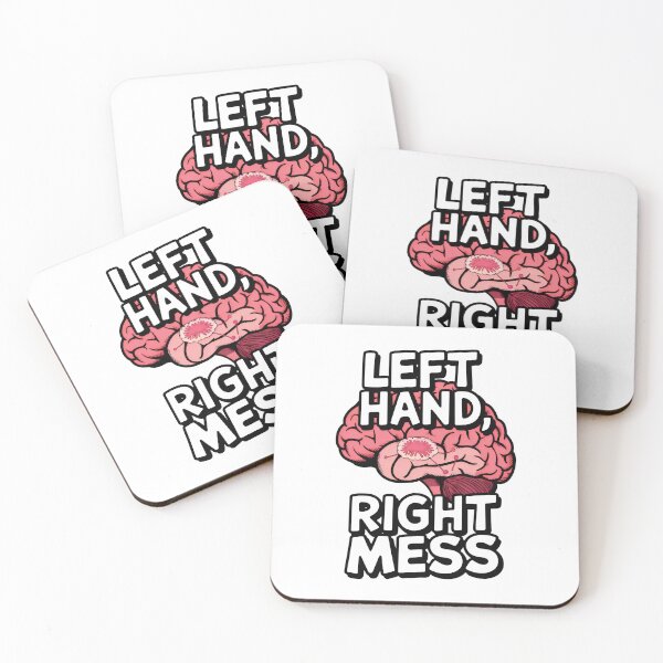 Item preview, LEFT HAND RIGHT MESS Pink and Black Paradox designed and sold by SplashTastic.