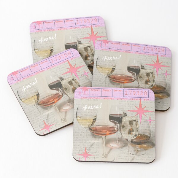 Item preview, Guest Check - Wine Glasses designed and sold by bowsbotanicals.