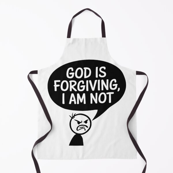Item preview, God Is Forgiving I Am Not Sarcastic Quote designed and sold by ZetaDream.
