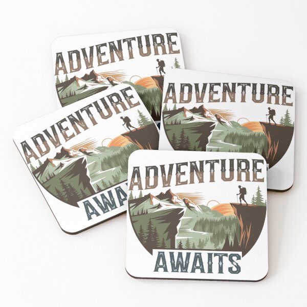 Item preview, Adventure Awaits Travel Enthusiast Apparel designed and sold by Designer-Haven.