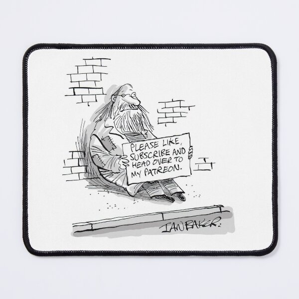 Item preview, Social Media Hobo gag cartoon designed and sold by IanBakerToons.