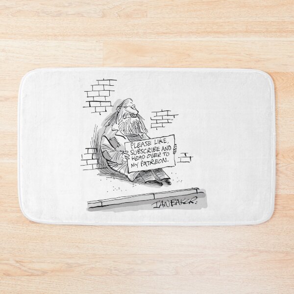 Item preview, Social Media Hobo gag cartoon designed and sold by IanBakerToons.