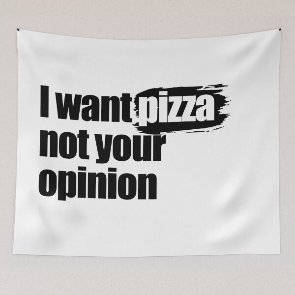 Item preview, I want pizza designed and sold by aleibanez.