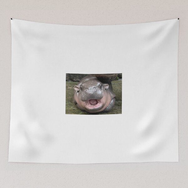 Item preview, Baby hippo Moo Deng designed and sold by MXTHLdesigns.