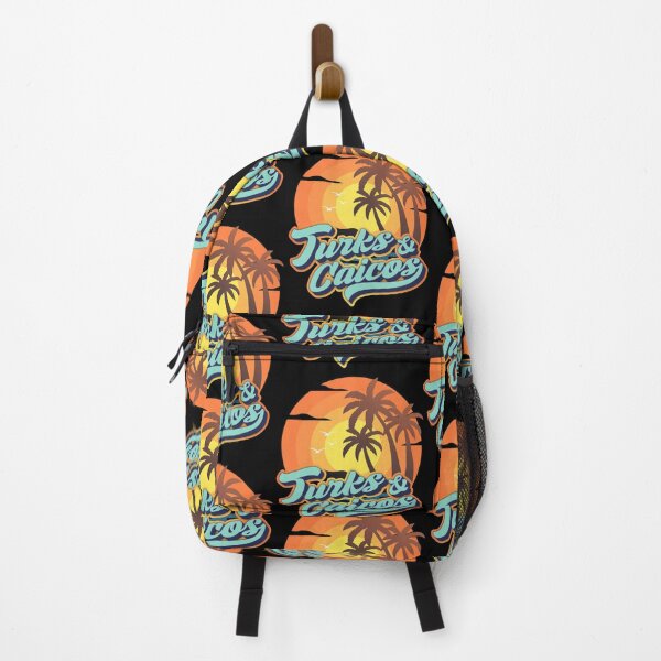 Item preview, Retro Turks And Caicos Beach Sunset designed and sold by FYS-Arte-Style.