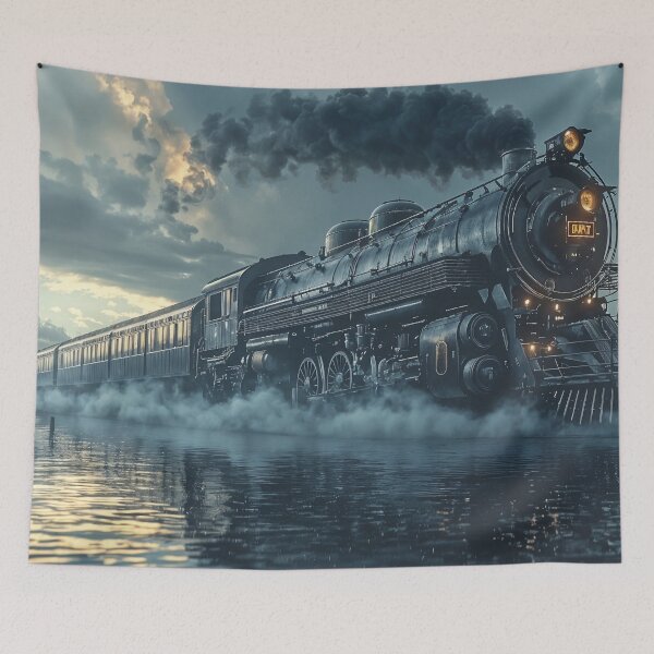 Item preview, Stormbound Express: A Train Through the Tempest designed and sold by oanaunciuleanu.