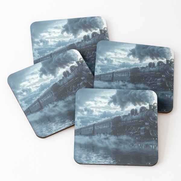 Item preview, Stormbound Express: A Train Through the Tempest designed and sold by oanaunciuleanu.