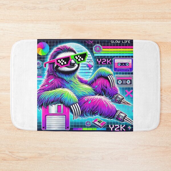 Item preview, Cyber Sloth: Neon Dreams and Chill designed and sold by Elitronsensei.