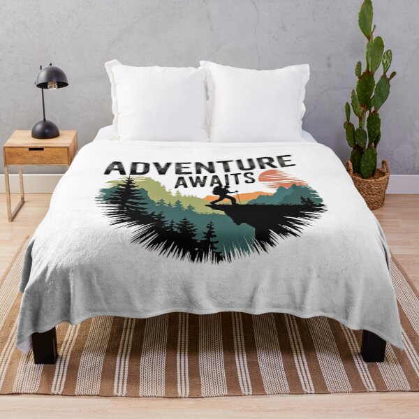 Item preview, Adventure Awaits Travel Enthusiast Apparel designed and sold by Designer-Haven.
