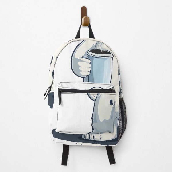 Item preview, polar bear drinking coffee designed and sold by javierparra.
