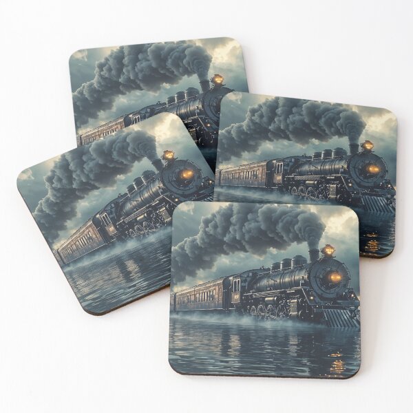 Item preview, Stormbound Express: A Train Through the Tempest designed and sold by oanaunciuleanu.