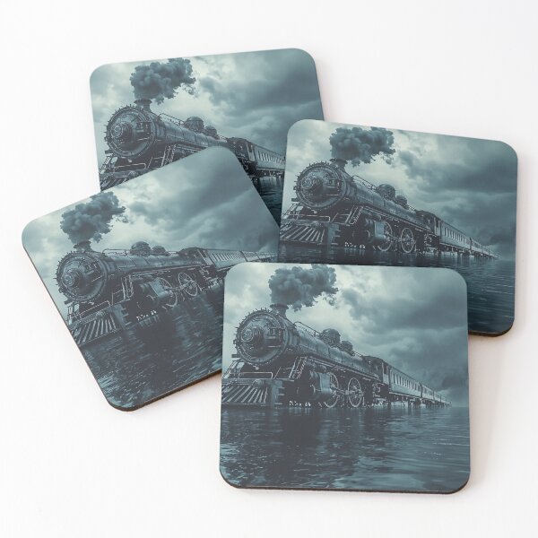 Item preview, Stormbound Express: A Train Through the Tempest designed and sold by oanaunciuleanu.