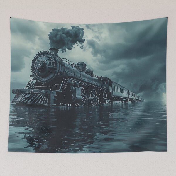 Item preview, Stormbound Express: A Train Through the Tempest designed and sold by oanaunciuleanu.