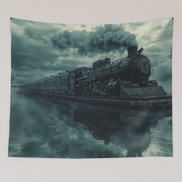 Item preview, Stormbound Express: A Train Through the Tempest designed and sold by oanaunciuleanu.