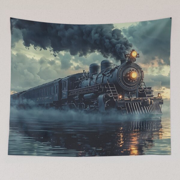 Item preview, Stormbound Express: A Train Through the Tempest designed and sold by oanaunciuleanu.