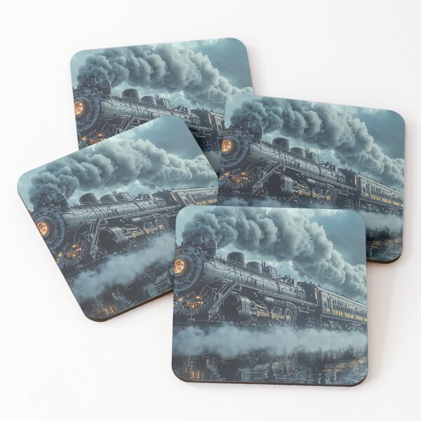 Item preview, Stormbound Express: A Train Through the Tempest designed and sold by oanaunciuleanu.