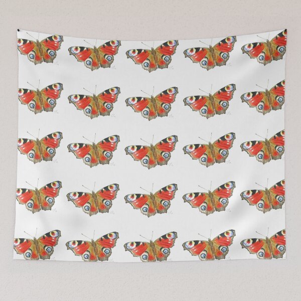 Item preview, a beautiful peacock butterfly designed and sold by AquarelJanine.