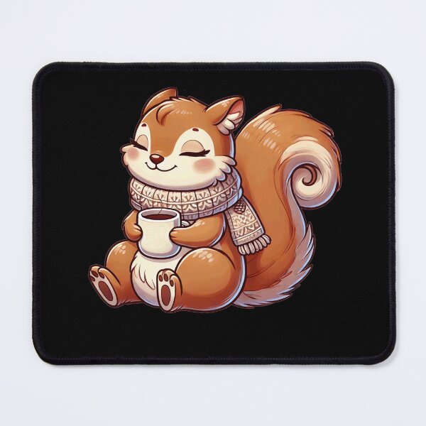 Item preview, Christmas Squirrel & Coffee Women Squirrel Lover designed and sold by BlueBerry-Pengu.