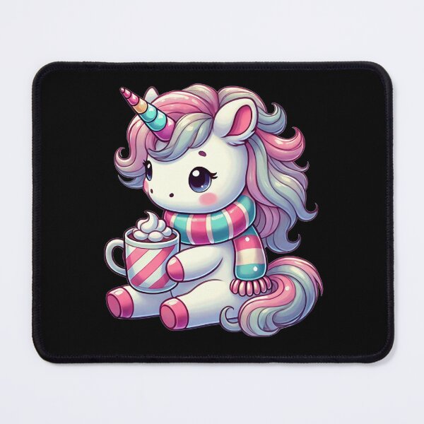 Item preview, Christmas Unicorn & Coffee Women Unicorn Lover designed and sold by BlueBerry-Pengu.