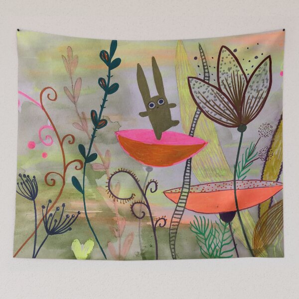 Item preview, happy garden designed and sold by Marianna Tankelevich.