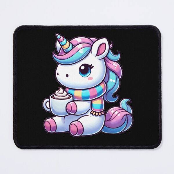 Item preview, Christmas Unicorn & Coffee Women Unicorn Lover designed and sold by BlueBerry-Pengu.