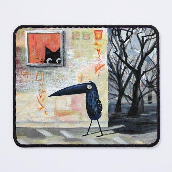 Item preview, Cat and Bird designed and sold by Marianna Tankelevich.
