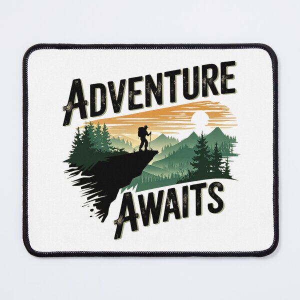 Item preview, Adventure Awaits Travel Enthusiast Apparel designed and sold by Designer-Haven.